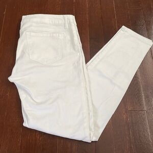 Women's Refuge Skin Tight White Jegging Jeans Size 10